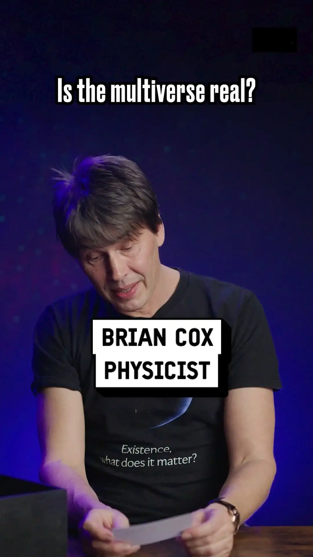 Brian Cox talks about the multiverse