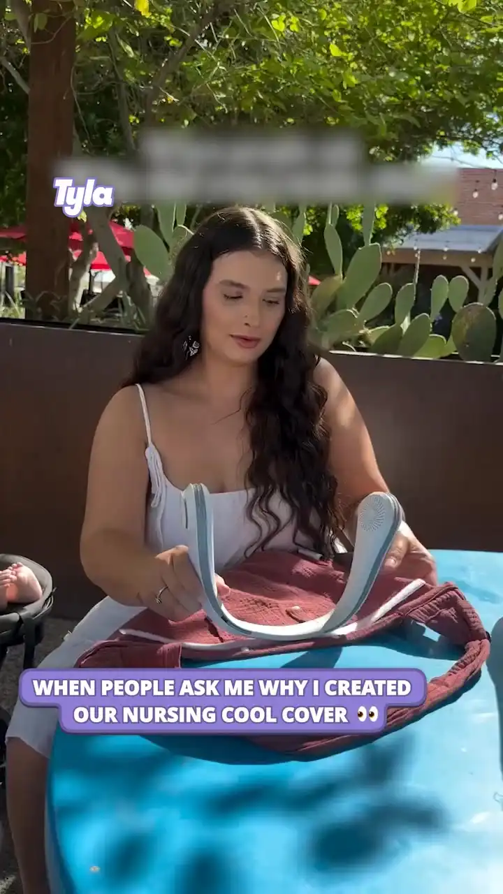 When people ask me why I created our Nursing Cool Cover π