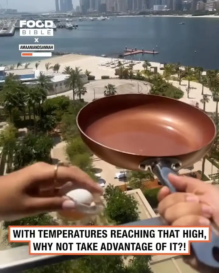 How we cook our eggs in Dubai 🥵🍳