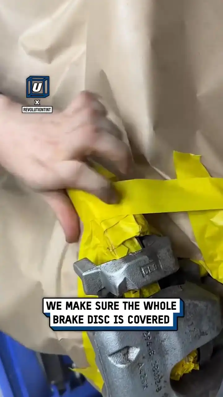 Brake caliper painting