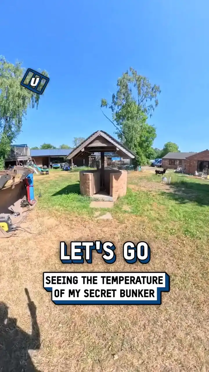 I've got a secret in my backyard well... 🤫😲 #fblifestyle