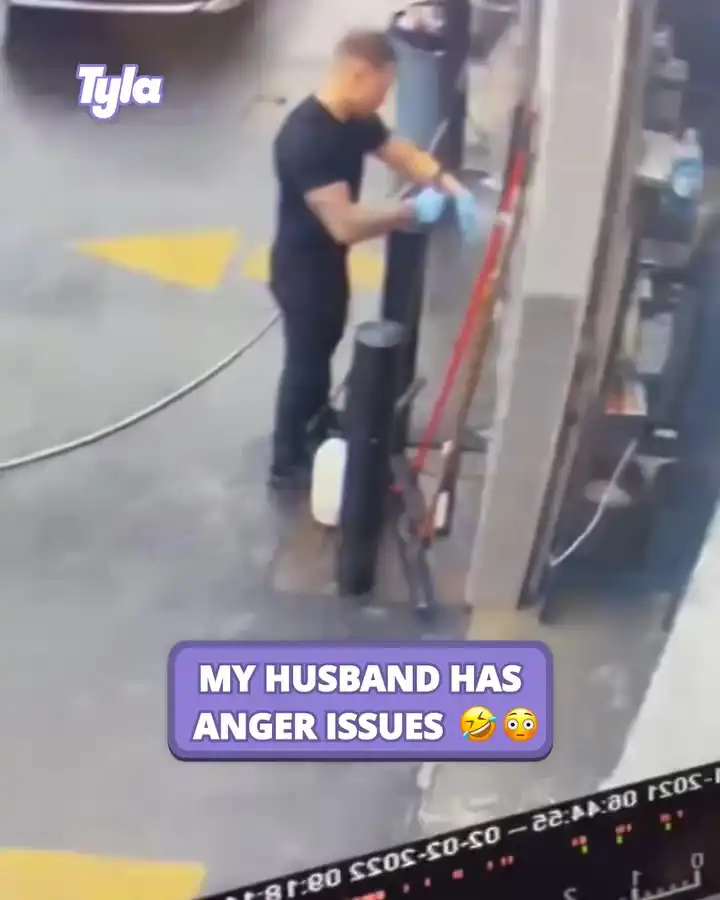 I think my husband has anger issues 😅💥