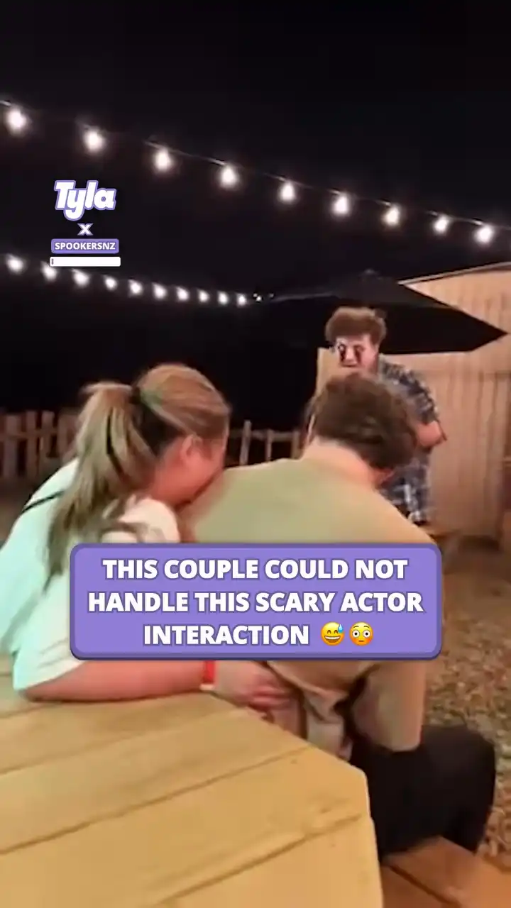 This couple could not handle this scary actor interaction π¨