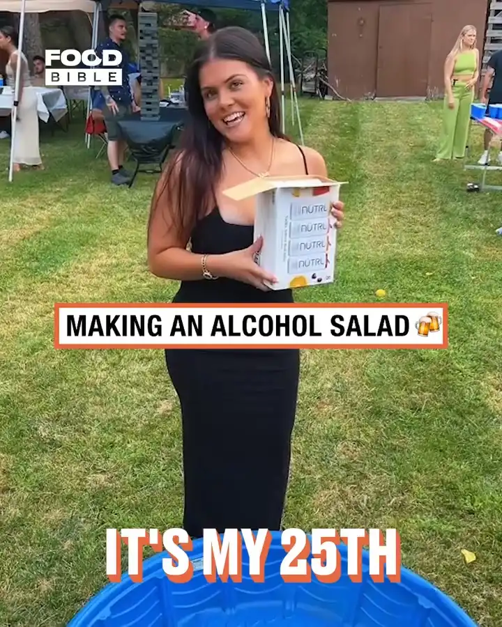 Alcohol salad 🍹🍻