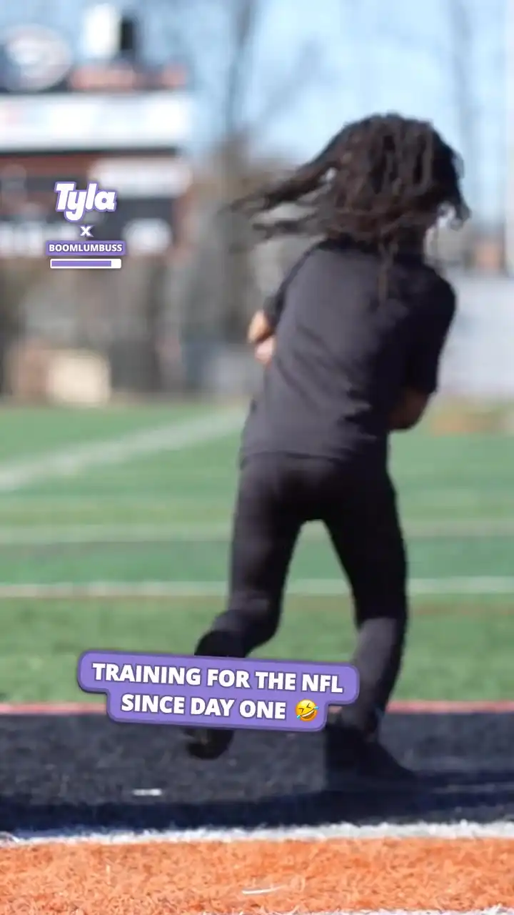 POV you trained your baby since birth 😅🏈