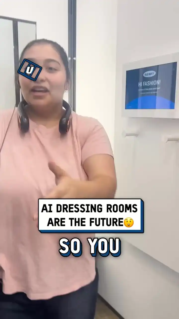 AI dressing rooms are the future 👕🤯