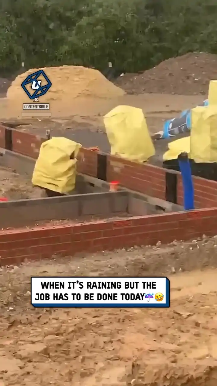 Not even rain can stop the grind 💪😂 #fblifestyle