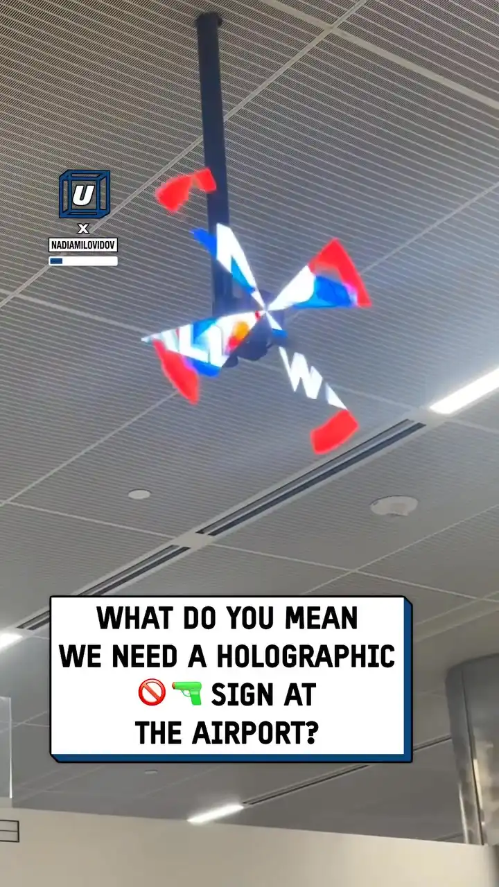 This is such an extra addition to Atlanta Airport 😅😳