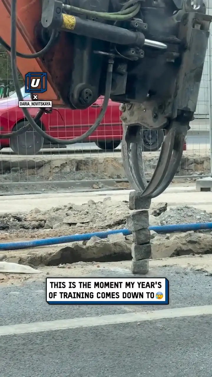 I trained for years to do this... 😲🏗️ #fblifestyle