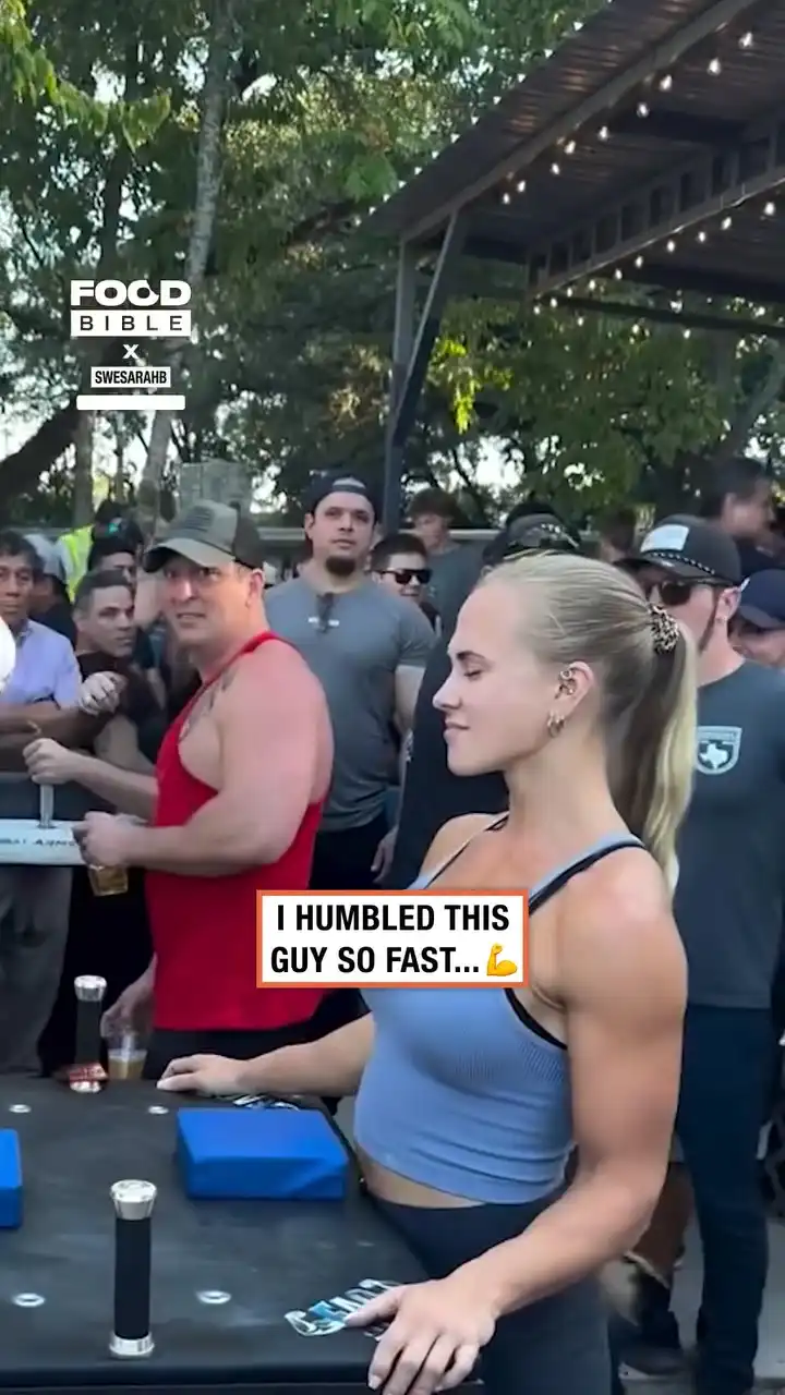 Angry arm wrestler gets humbled π
