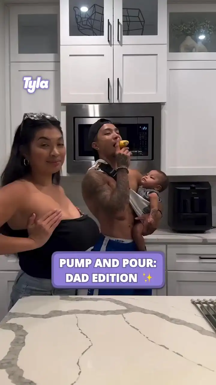Pump and pour: dad edition 🍼✨