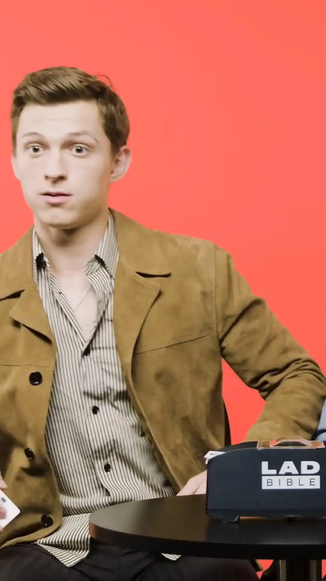 Tom Holland's WEIRD dinosaur impression