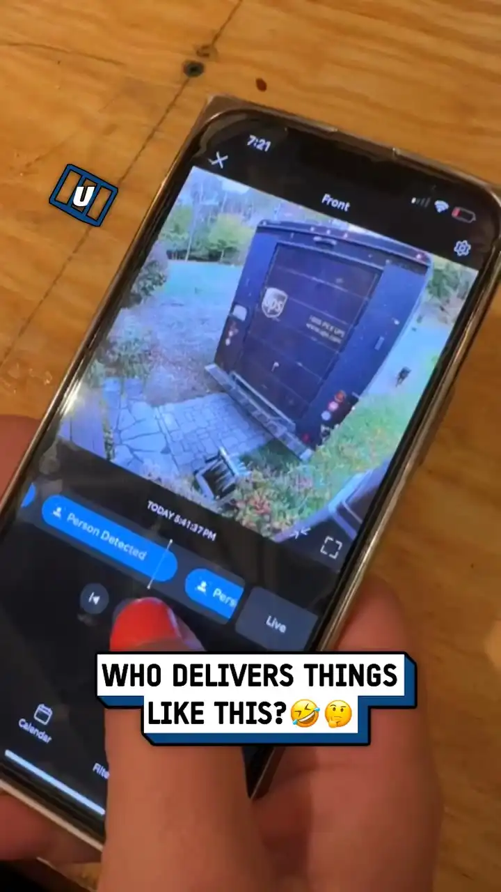 Why did they deliver my package like this... π€¨π€£ #fblifestyle