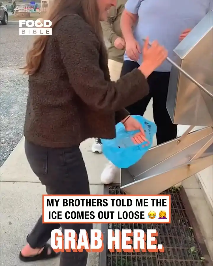 Ice machine prank on our sister 🧊😂