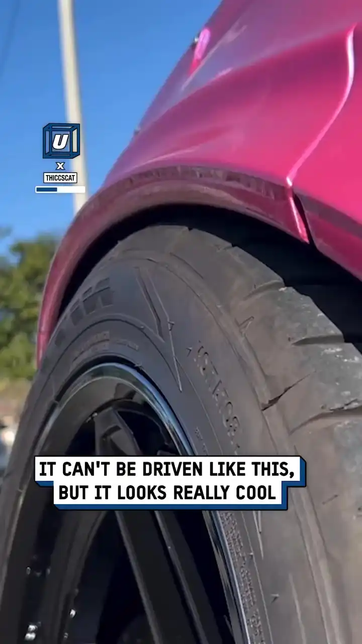 Crazy car suspension