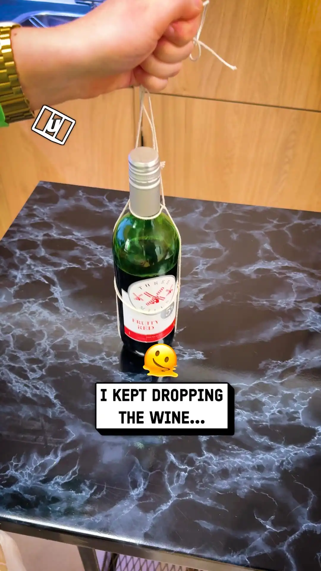 I kept dropping my wine 😬🍷