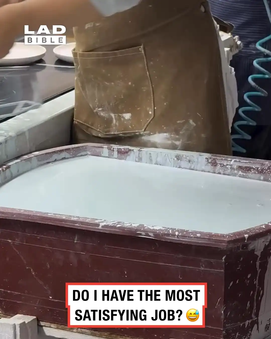 Satisfying plate glazing dip 😲