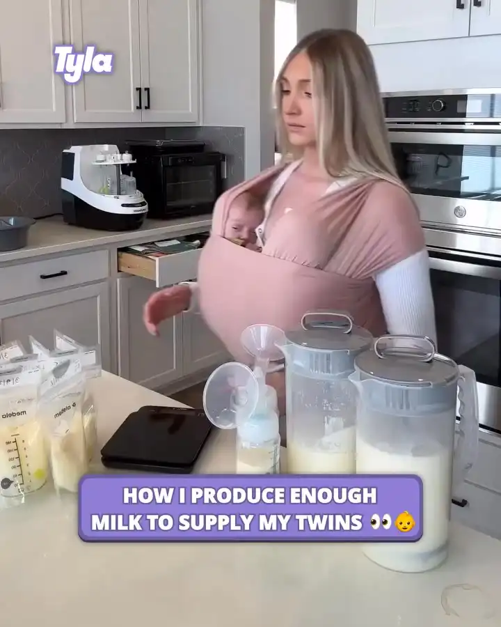 How I produce enough milk to supply my twins 🍼