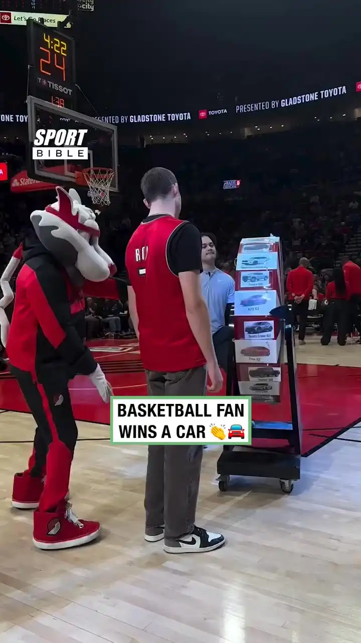 Basketball Fan Wins A New Car