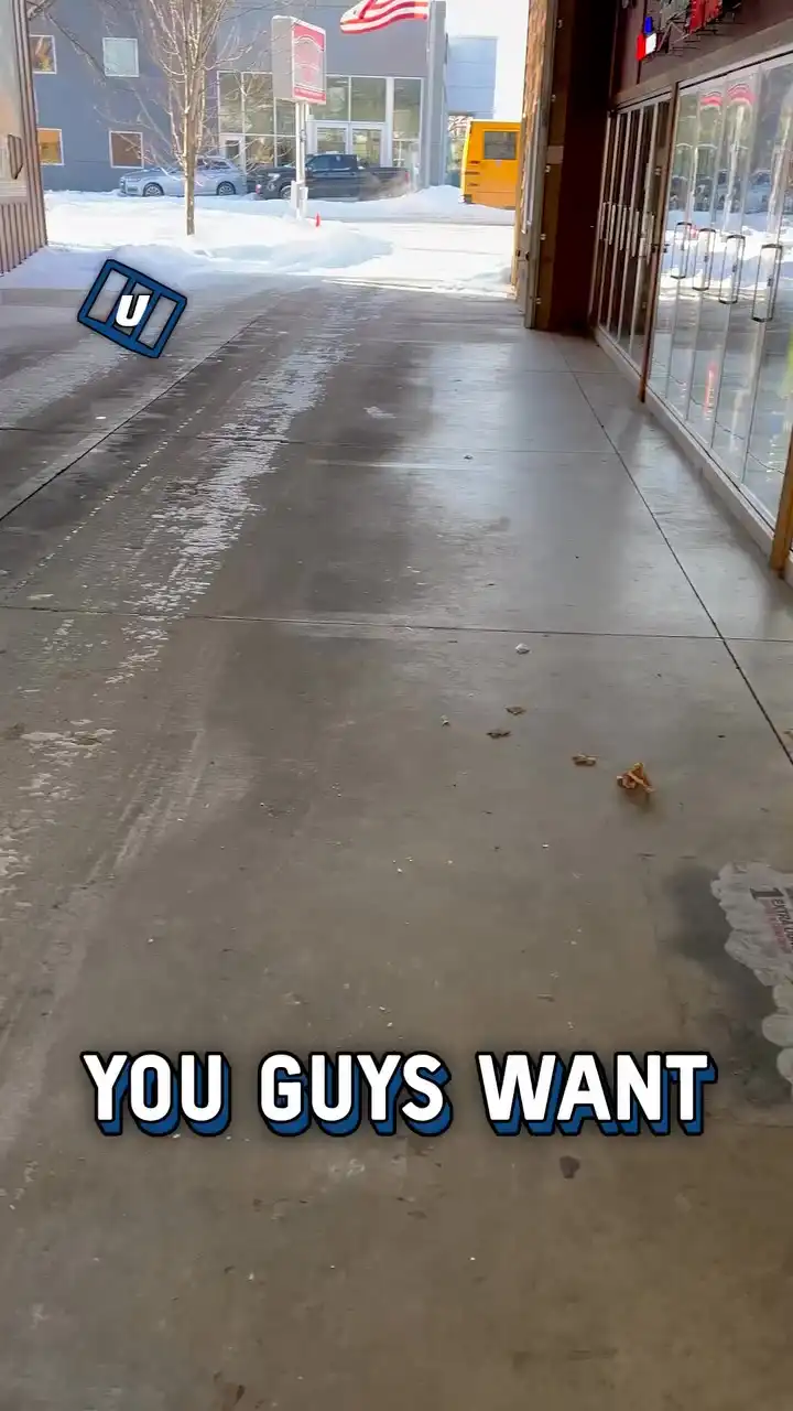 Water bottle freezes instantly 🥶🤯