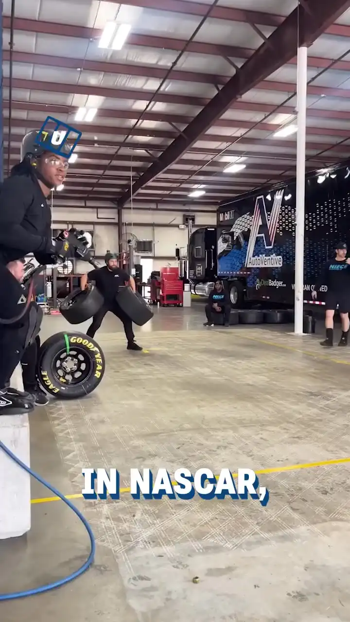 Next Level NASCAR Pit Stop ⚡️🛞