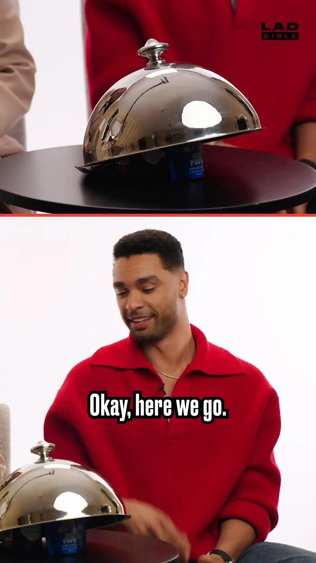 Regé-Jean Page & Halle Bailey give their thoughts on pickles