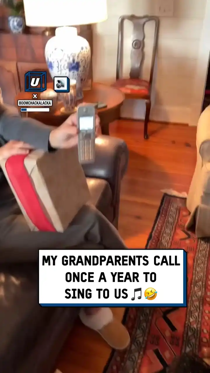 The annual call from my grandparents 📞🎶