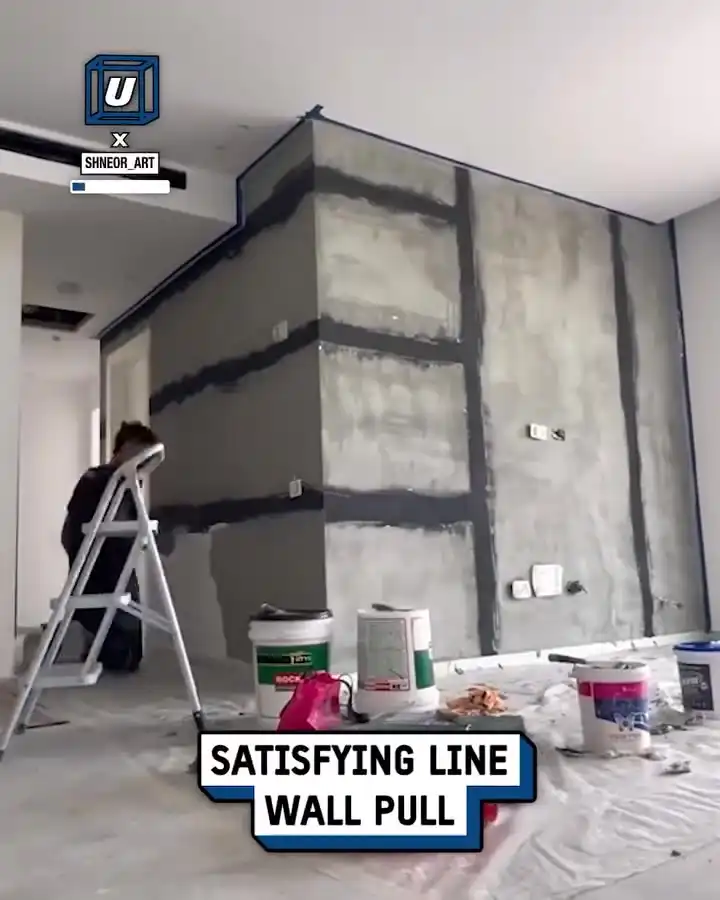 Satisfying line wall pull