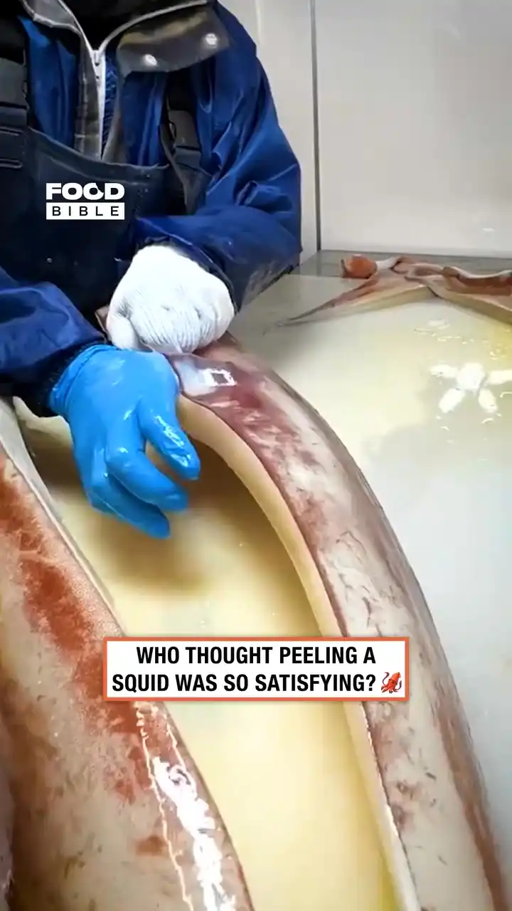 Squid Skin Removal 🦑