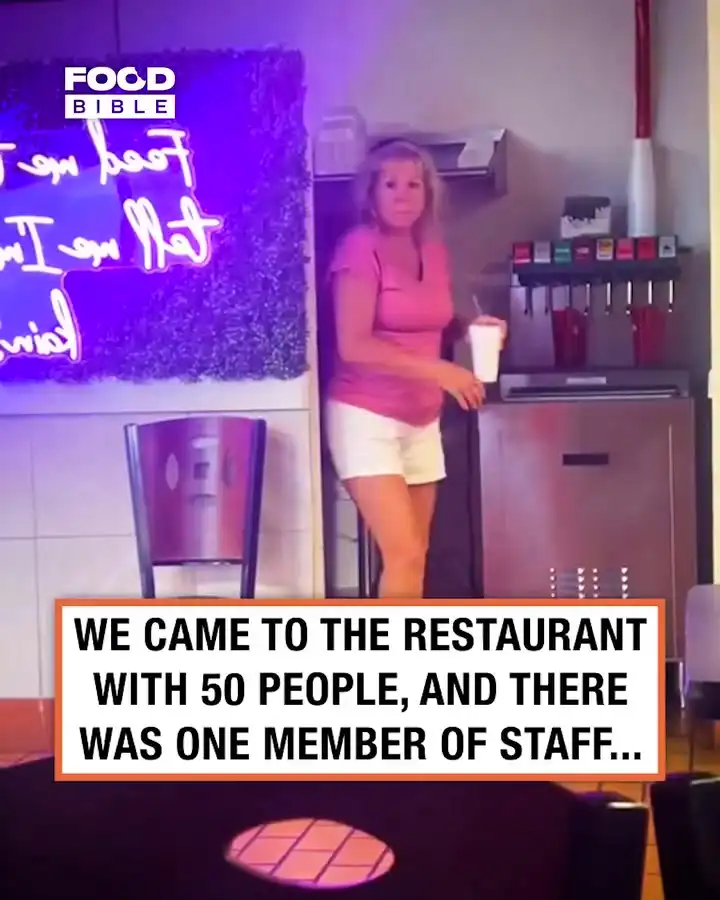 Aunt steps in to help understaffed restaurant 😂