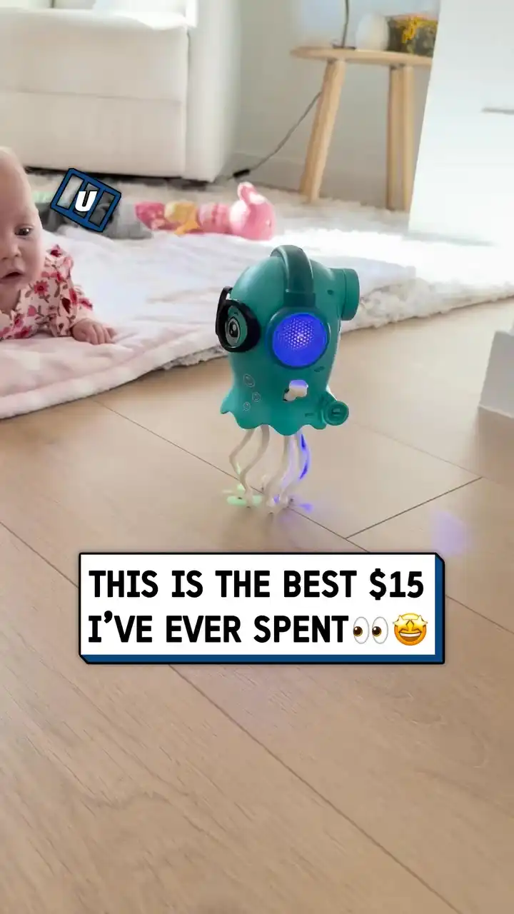Mesmerizing dancing octopus toy 🐙😂