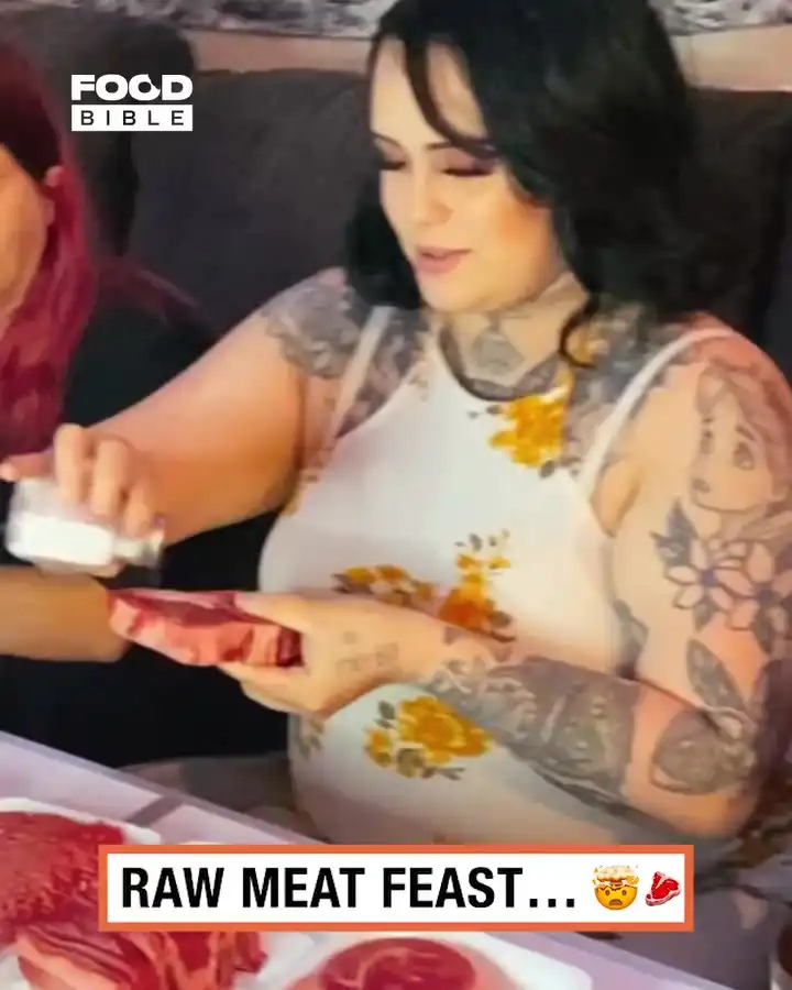 Raw meat feast 🤯🥩