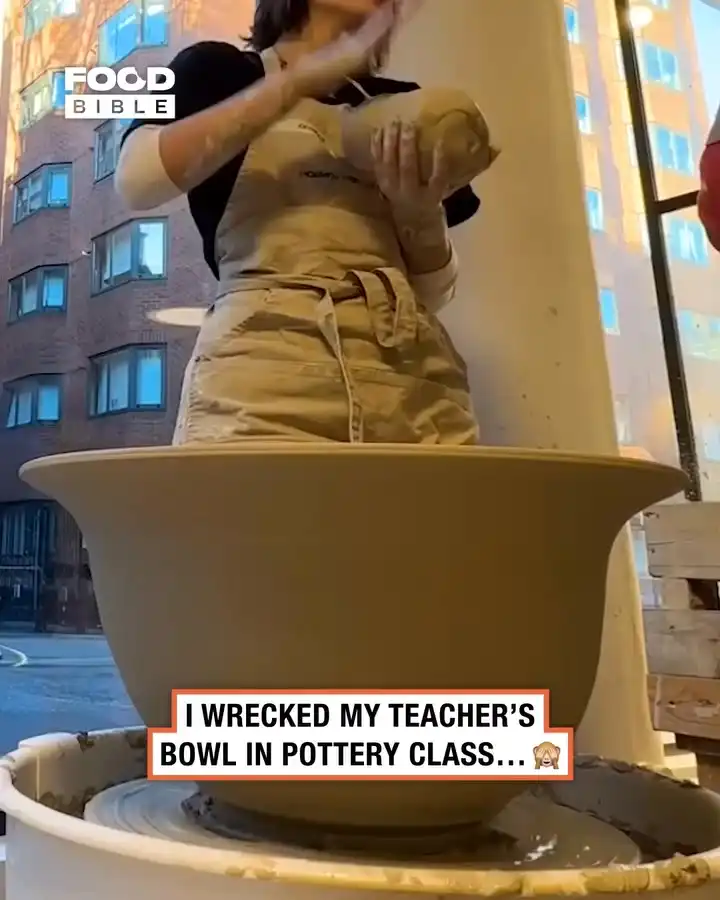 I wrecked her bowl 😳