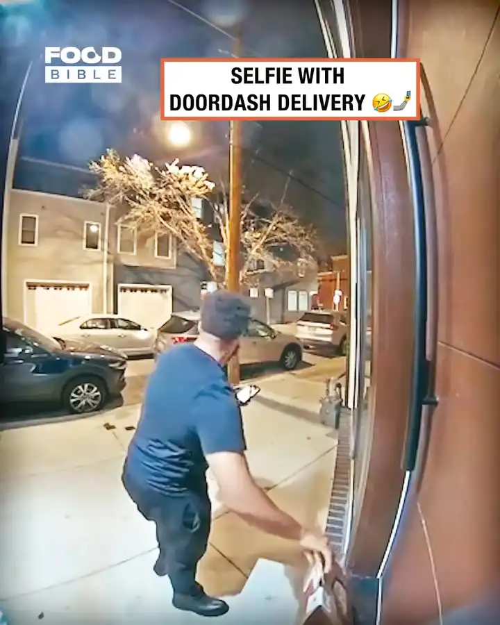 Selfie with DoorDash delivery πΈβοΈ