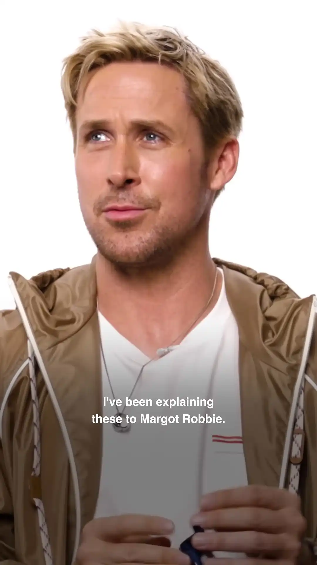 Ryan Gosling had to explain this Canadian snack to Margot Robbie