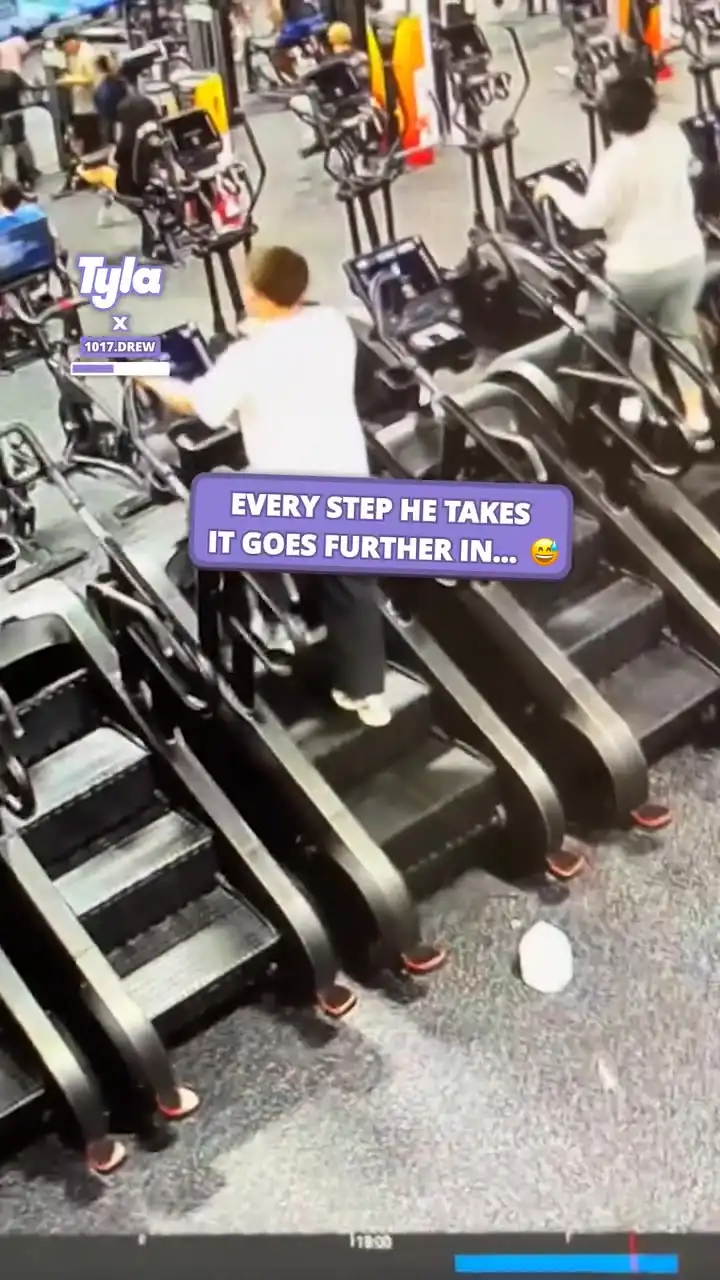 Stairmaster ate my bag