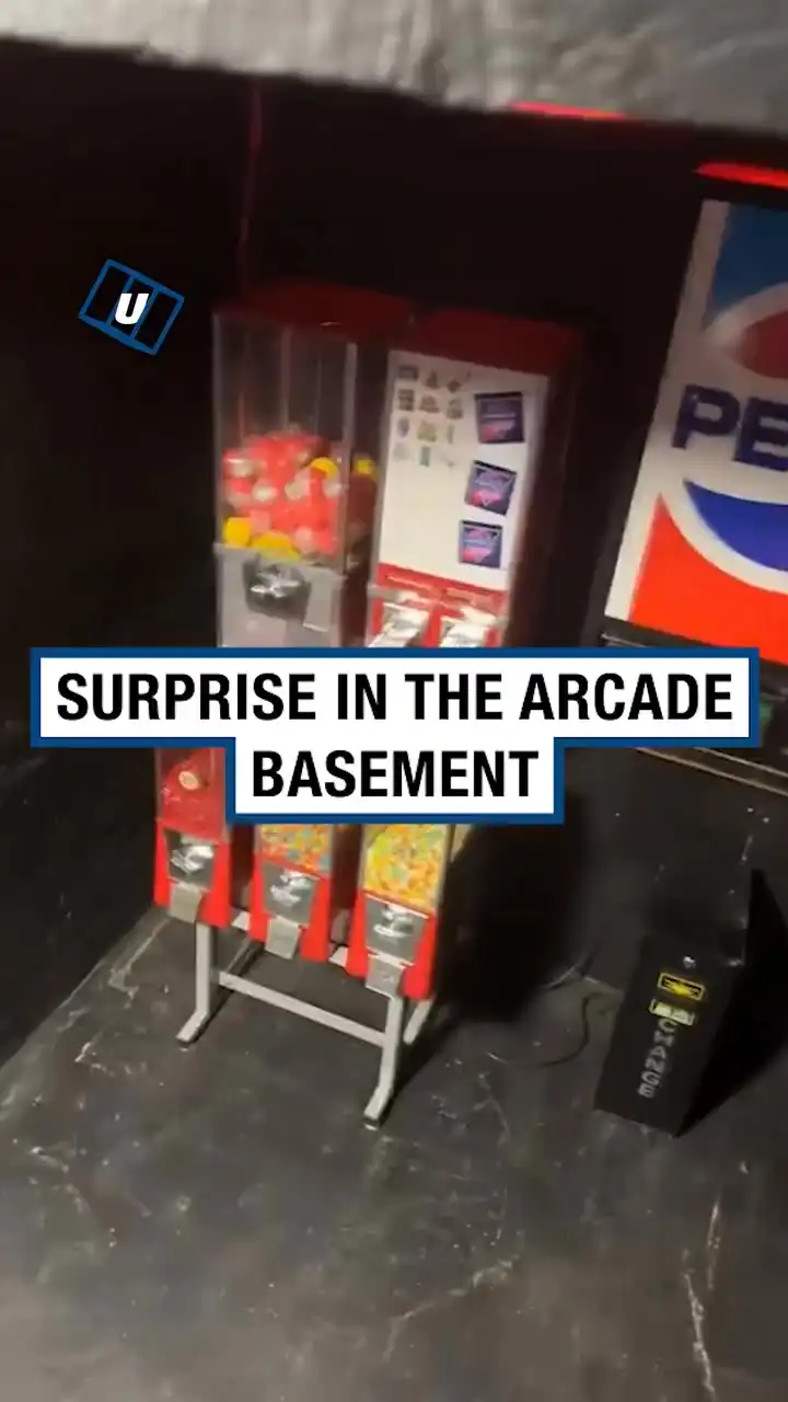 Surprise in the arcade basement 👾