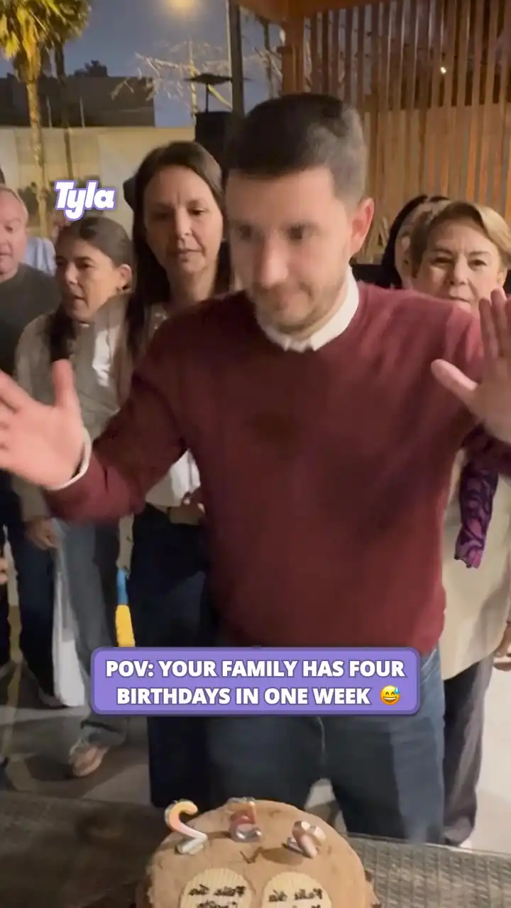 POV Your Family Has Four Birthdays in One Week
