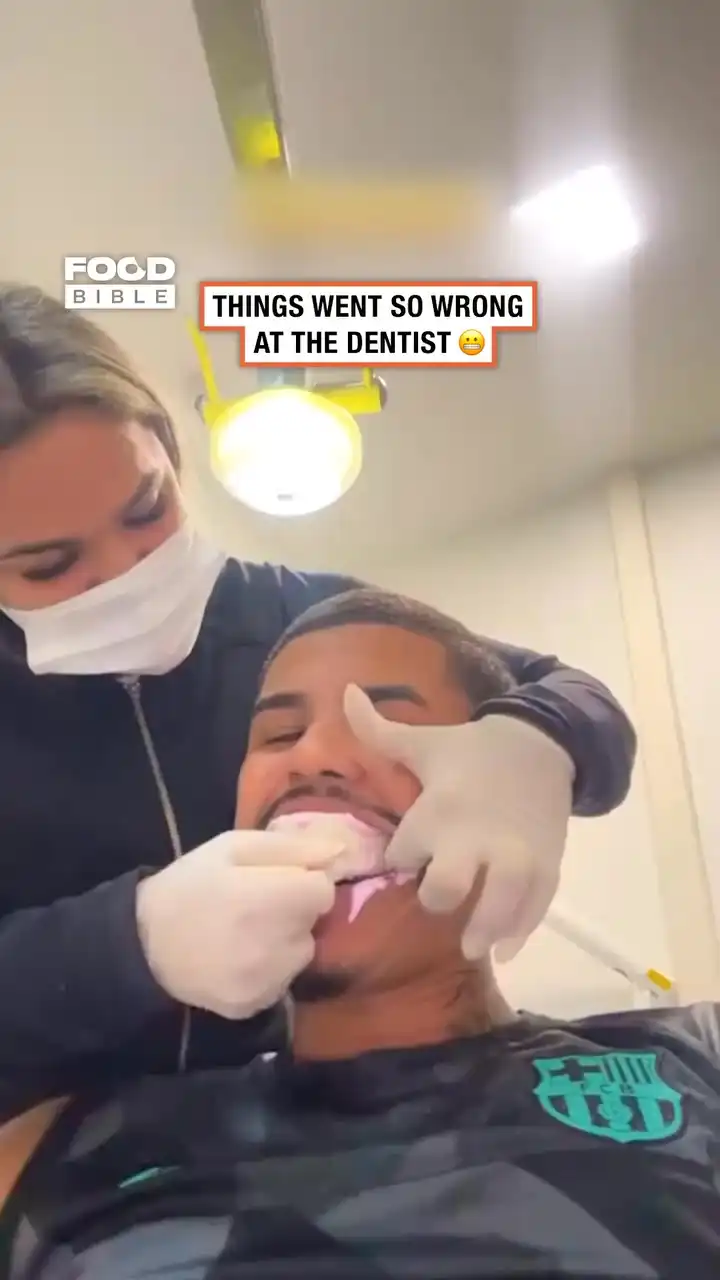 Dentist gone wrong 🙈