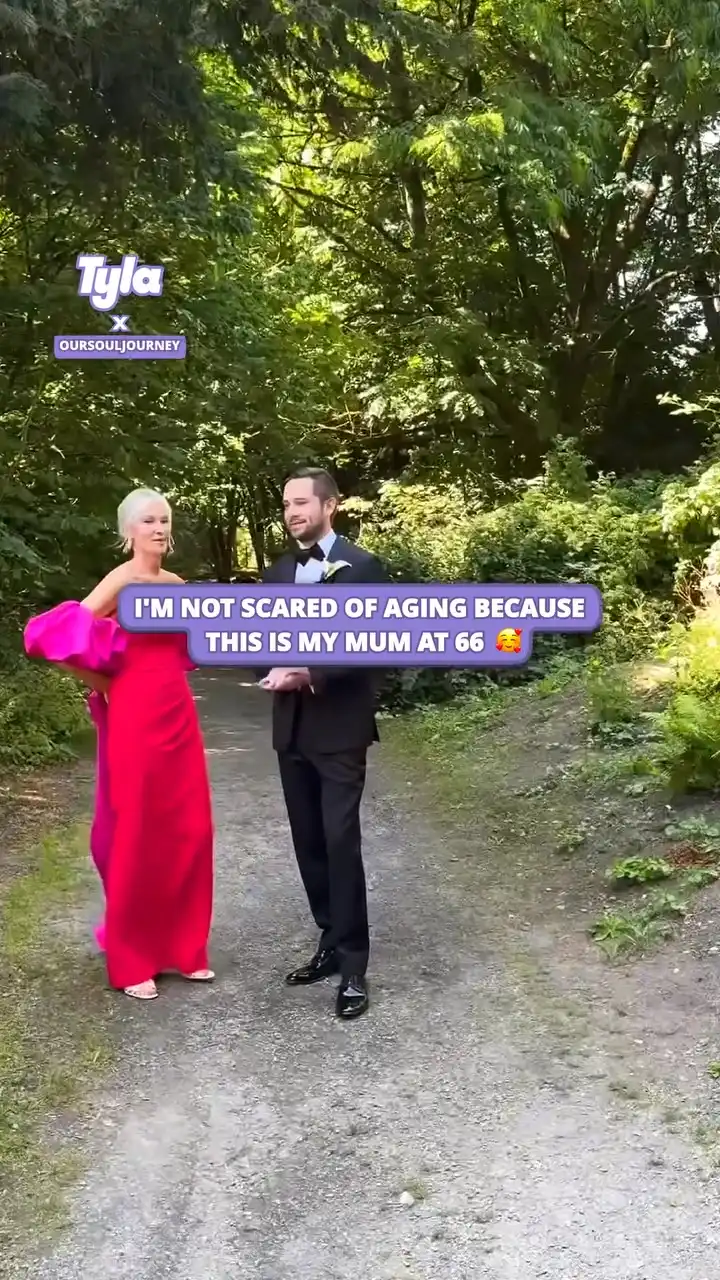 I'm not scared of aging because this is my mum at 66 🧖‍♀️