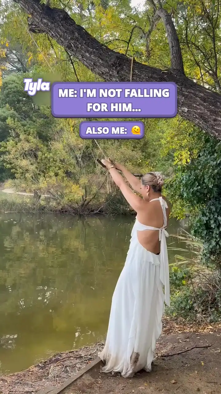 I'm not falling for him...