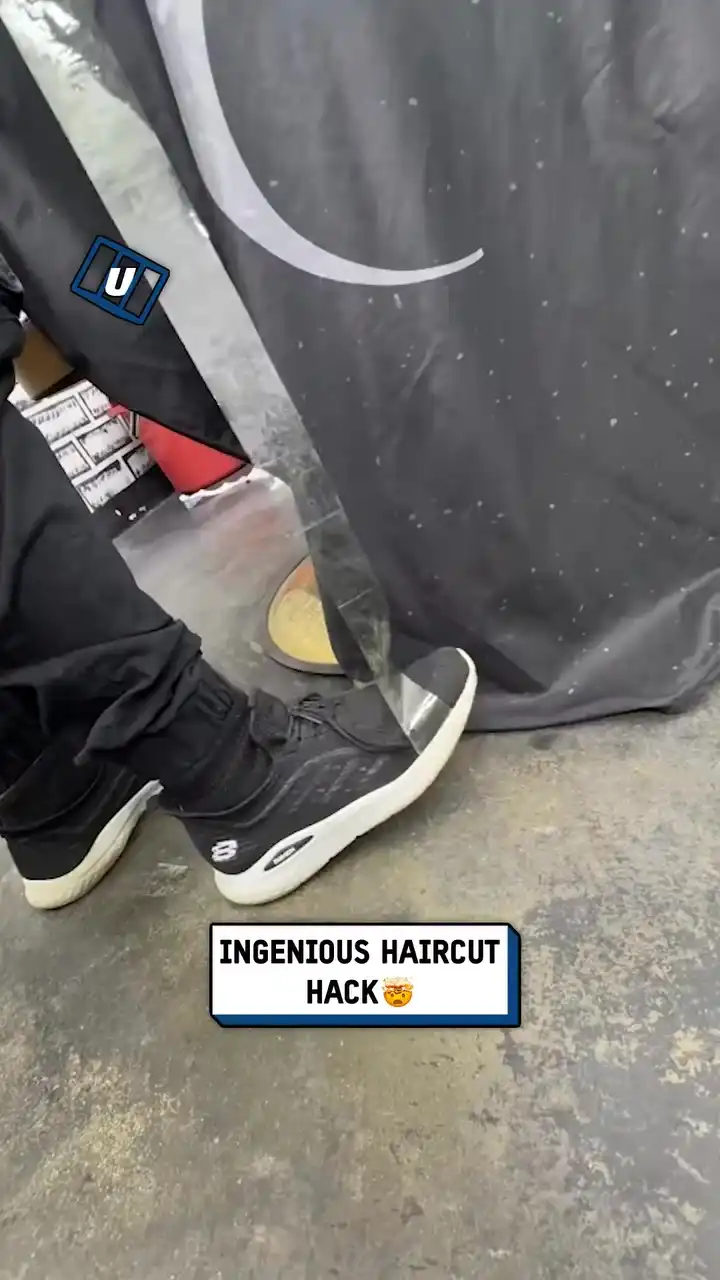 Ingenious haircut hack π€―πββοΈ