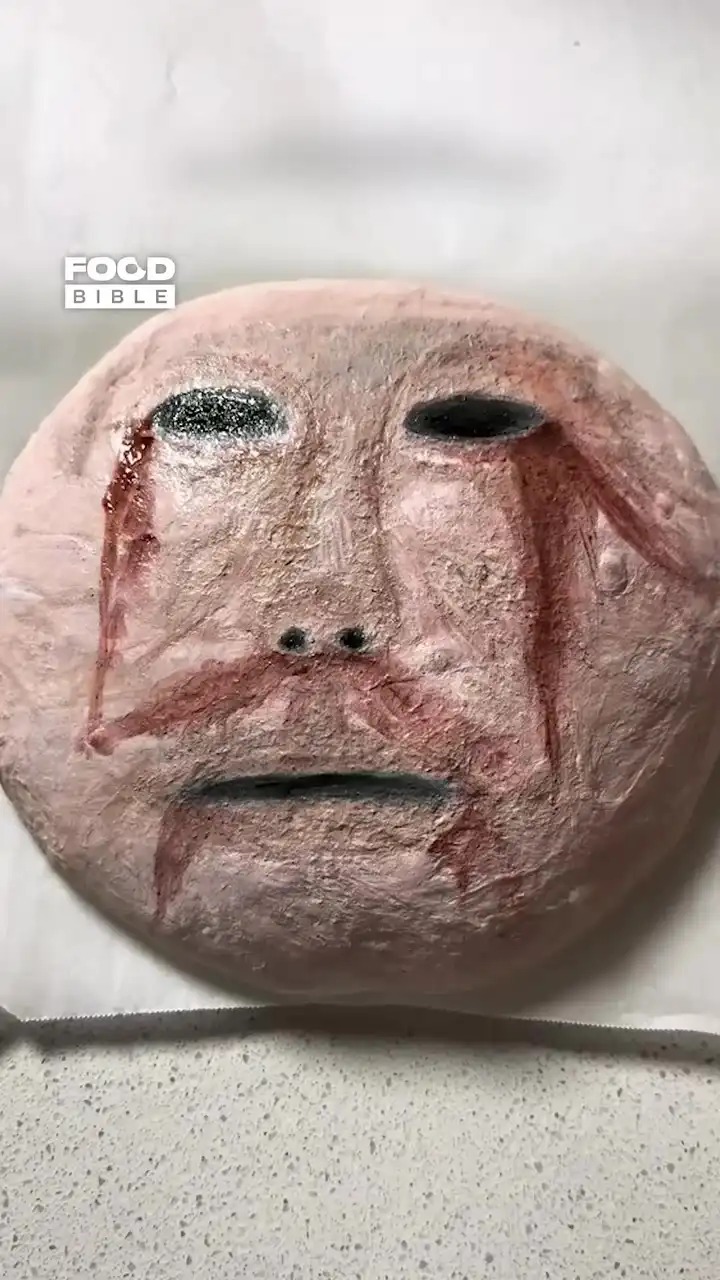 Scary sourdough loaf reveal 😱