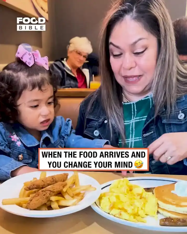 Kid changes her mind 😂