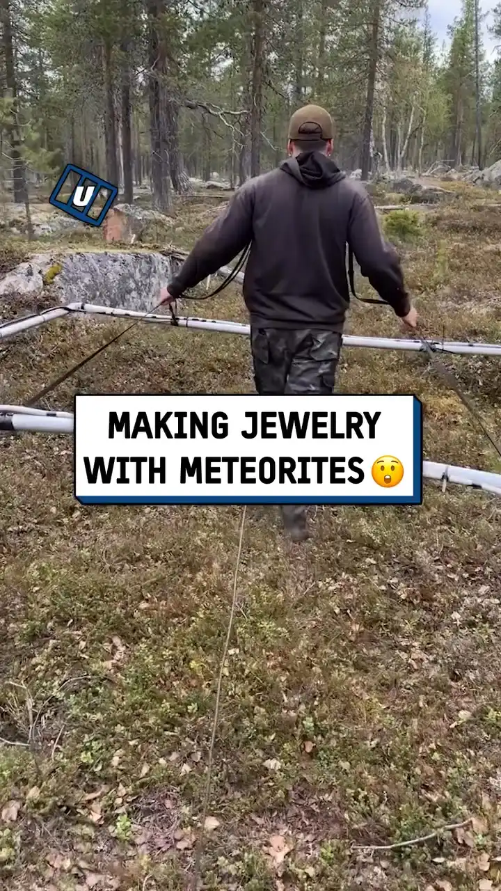 Making jewelry with meteorites ☄️💍
