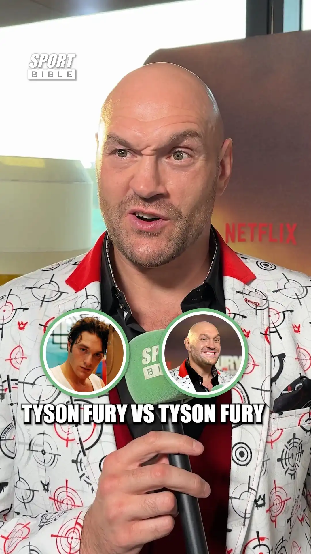 'Tyson Fury vs Tyson Fury' Make the fight happen! 😅🥊 Ring Magazine Netflix