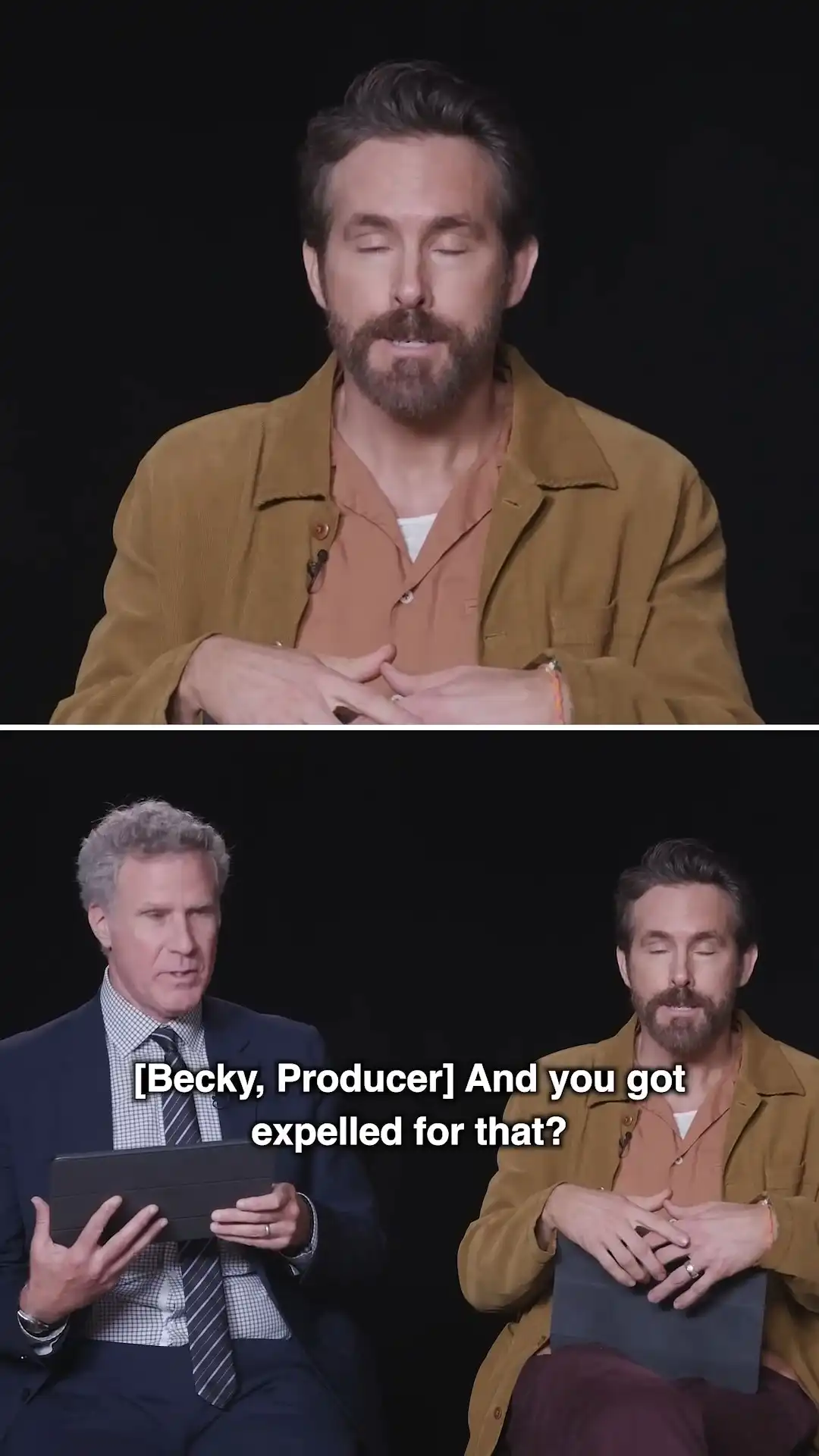 Why was Ryan Reynolds kicked out of high school?