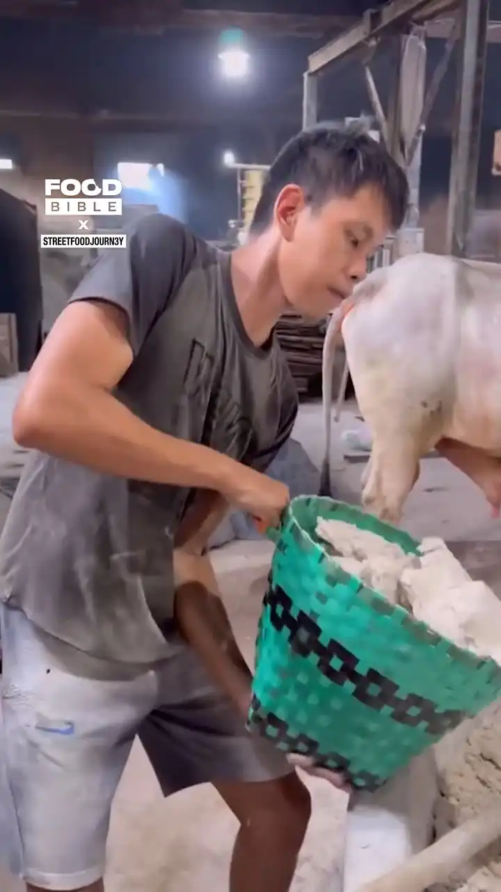 Traditional Noodle Making 🐮