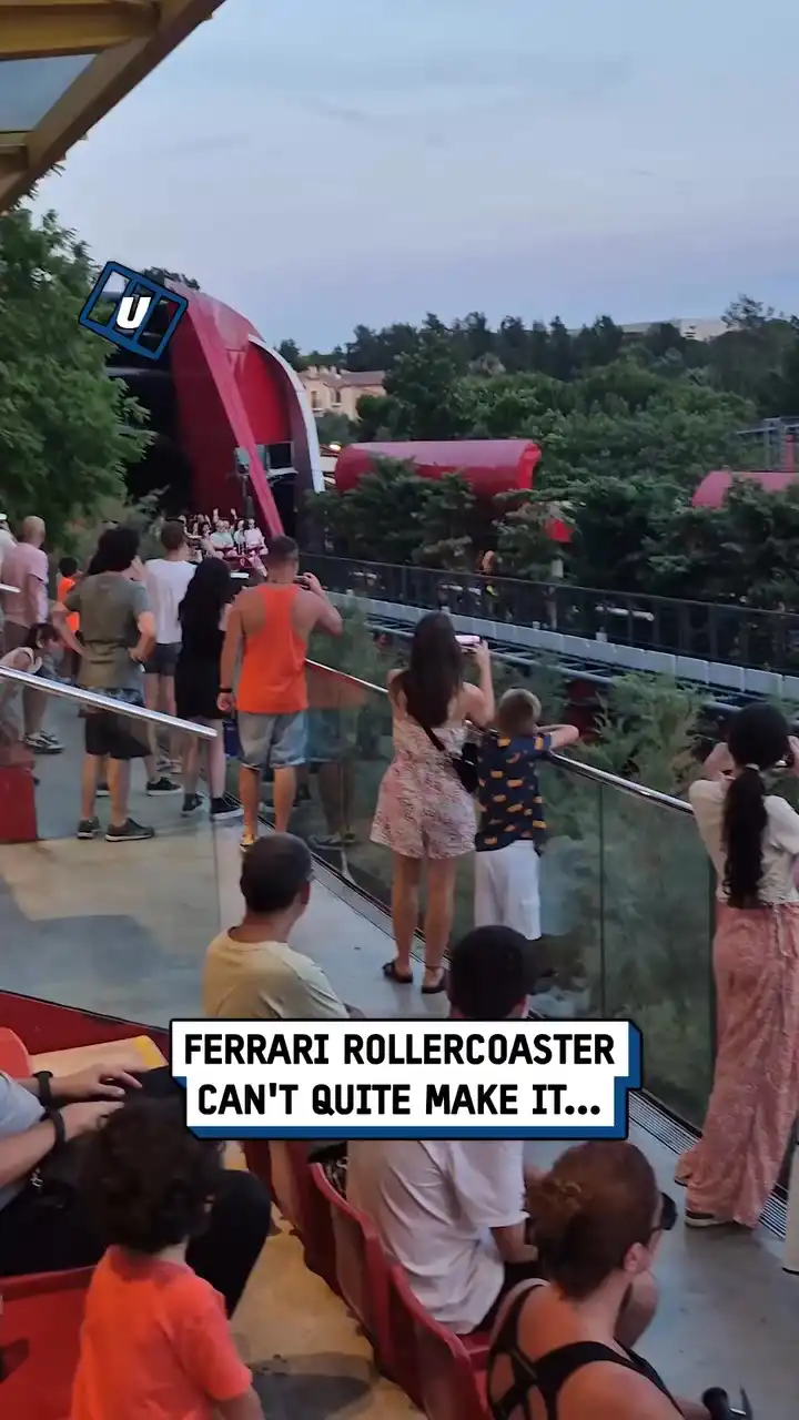 Shocking rollercoaster fail 🎢😱