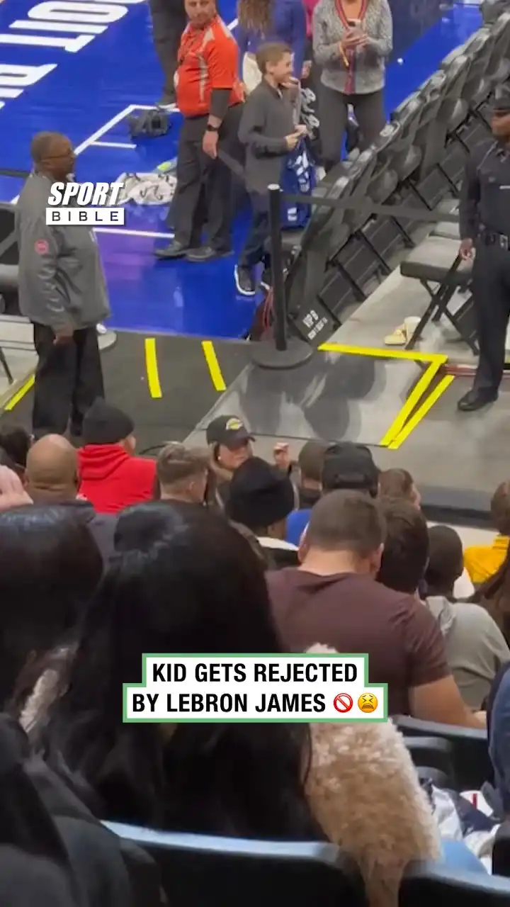 Kid Gets Rejected By LeBron James